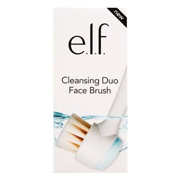 NWT e.l.f. Cosmetics Cleansing Duo Face Brush - Picture 1 of 6